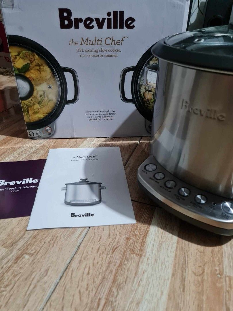 Breville the Multi Chef Cooker (Category: Cookers) located in Taytay. Submitted by mikz_1303 (Listing ID 1296023202, Image 1). Description: Breville the Multi Chef Cooker Australian Mall Pullout Use as Display unit with box and manual Php 5,500 Pm me for more info....