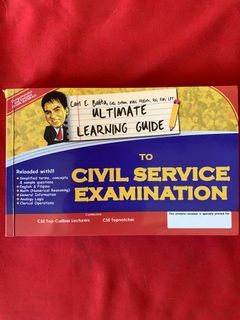 Carl E. Balita reviewer/ultimate learning guide to civil service examination