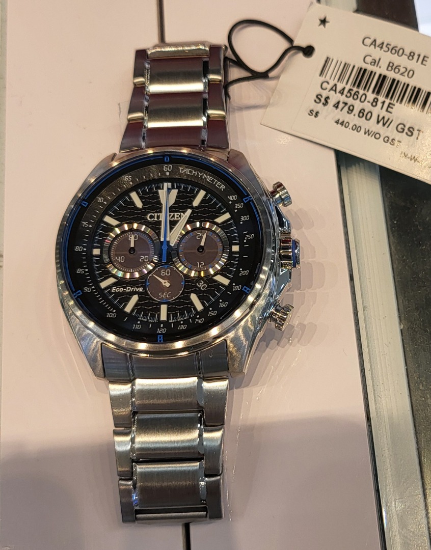 Citizen CA4560 81L Eco Drive Chronograph Men s Fashion Watches Accessories Watches on Carousell