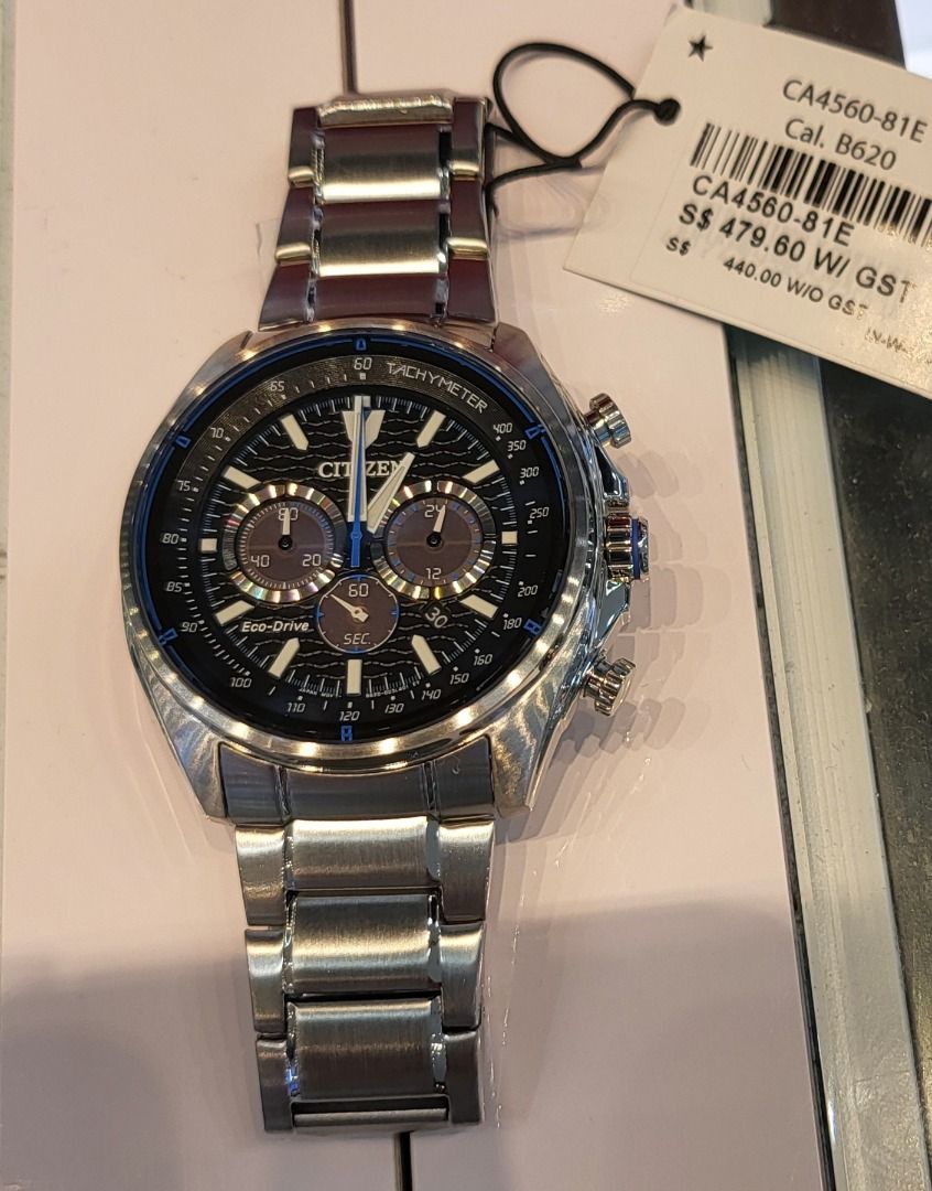 Citizen CA4560 81L Eco Drive Chronograph Men s Fashion Watches Accessories Watches on Carousell