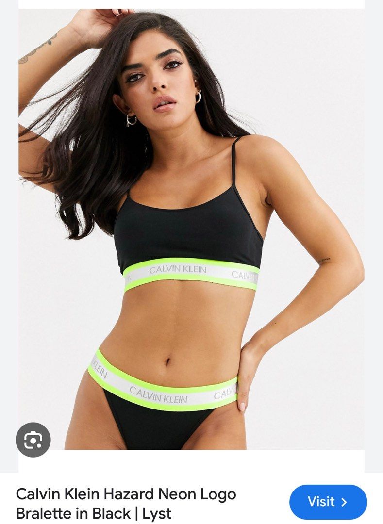 CK padded bra