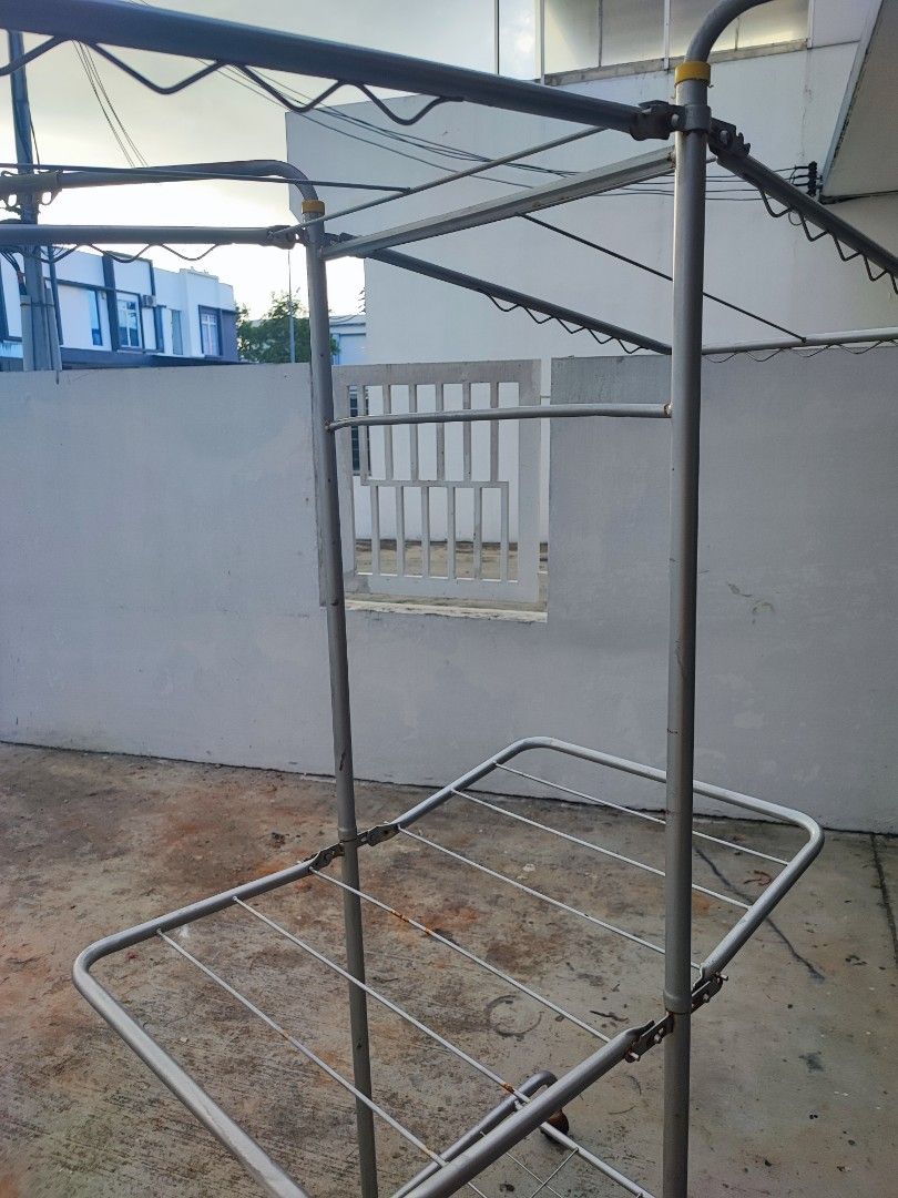 Clothes Drying Rack (Category: Clothes Drying Rack) located in Johor Bahru. Submitted by aceho888 (Listing ID 1295898721, Image 3). Description: - Well Used - Good Condition - COD at Tmn Bkt Indah JB.