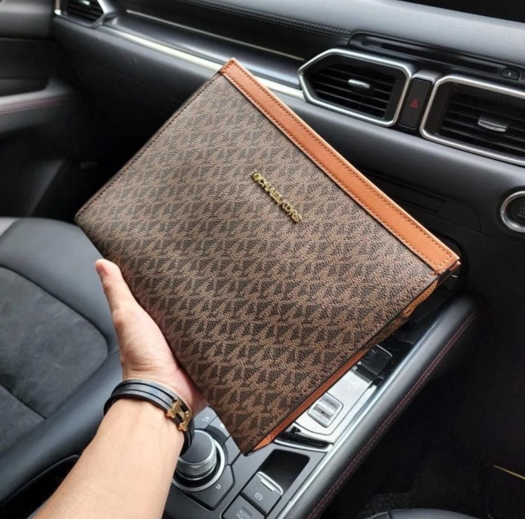 original gold mk clutch