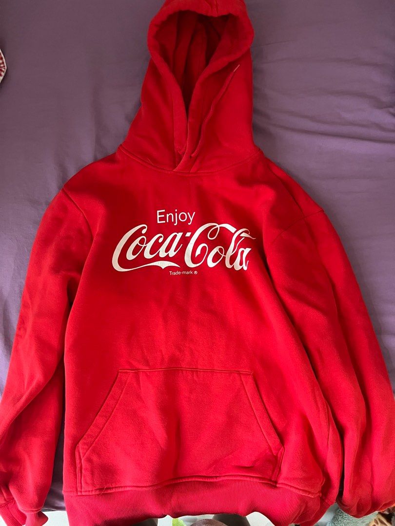 Coca cola red hoodie sales