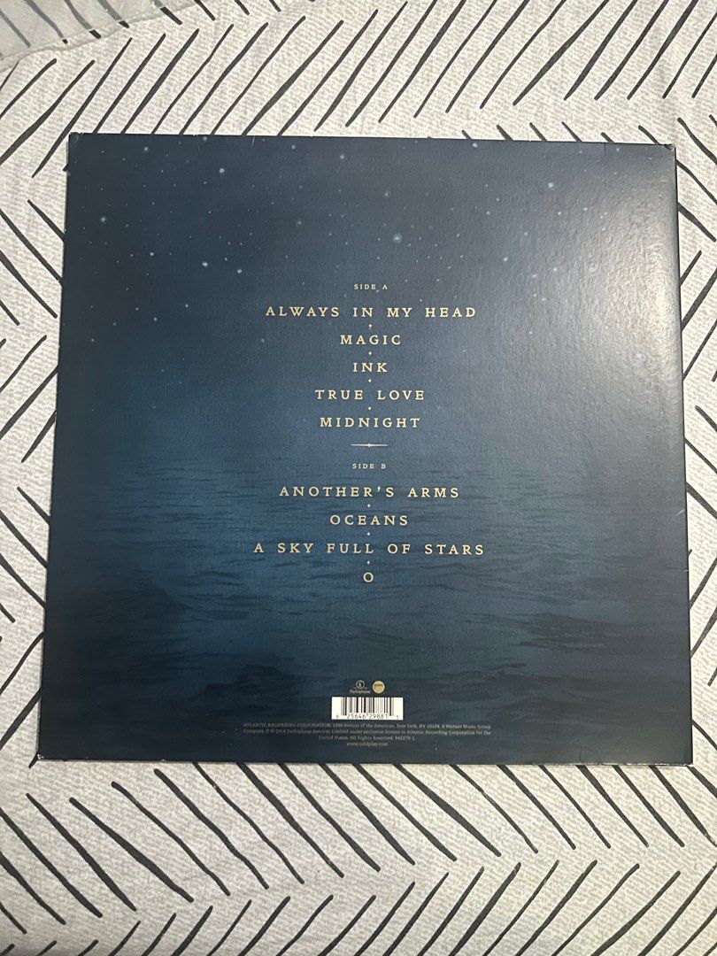 Coldplay Ghost Stories Vinyl (Category: Vinyls) located in Paranaque City. Submitted by prelovedorbrandnewshop (Listing ID 1295968153, Image 2). Description: Condition: Heavily used with damages on the cover (can send more pics if needed) and there is one song that is skipped. Mode of delivery: Grab Express, Lalamove, or J&T Express Mode of payment: GCash Shipping should be shouldered by the buyer. .