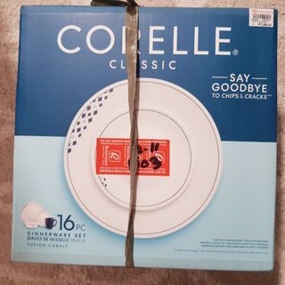 Corelle 16pcs Dinnerware (Fusion Cobalt)