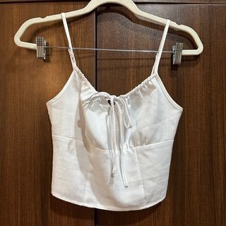 Cotton On White Crop Top - Size S