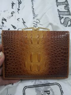 Crocodile small wallet