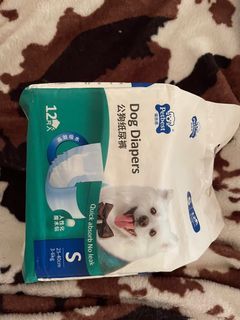 Dog diapers male small