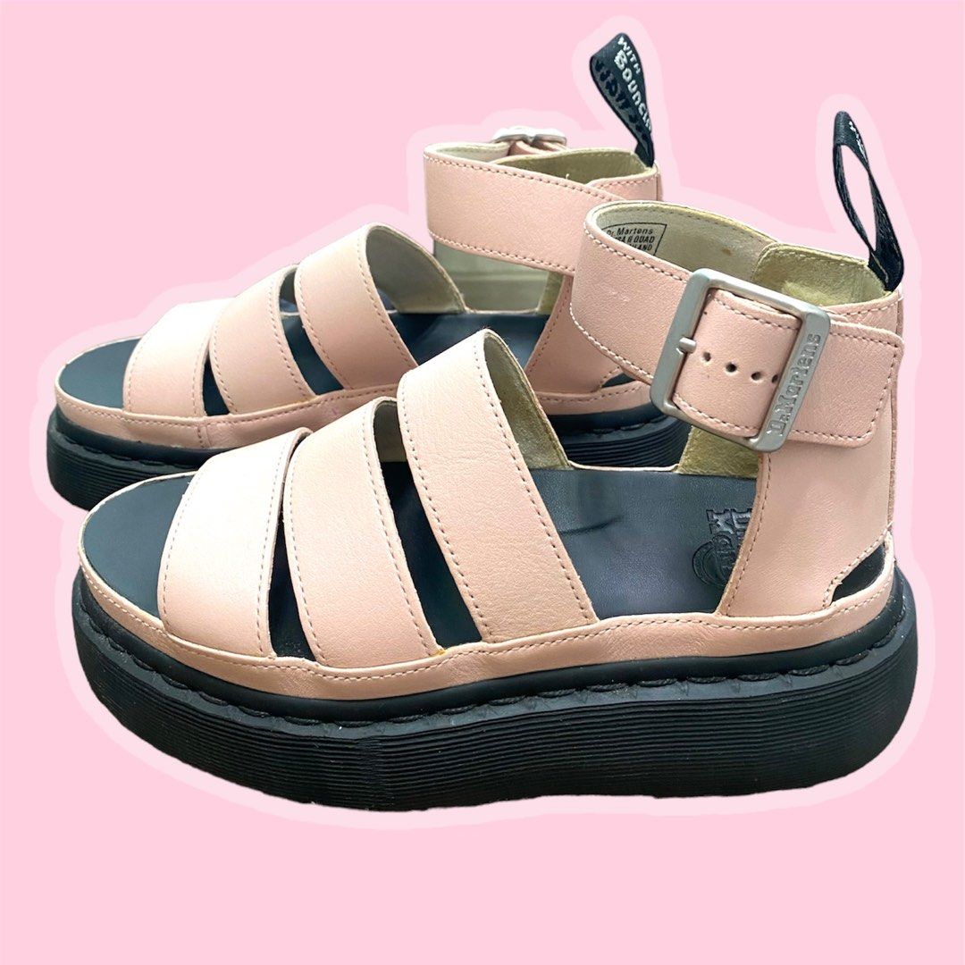 Pink clarissa dr martens top
