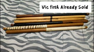 Drum Sticks with Drum pad( Vic Firth Promark)