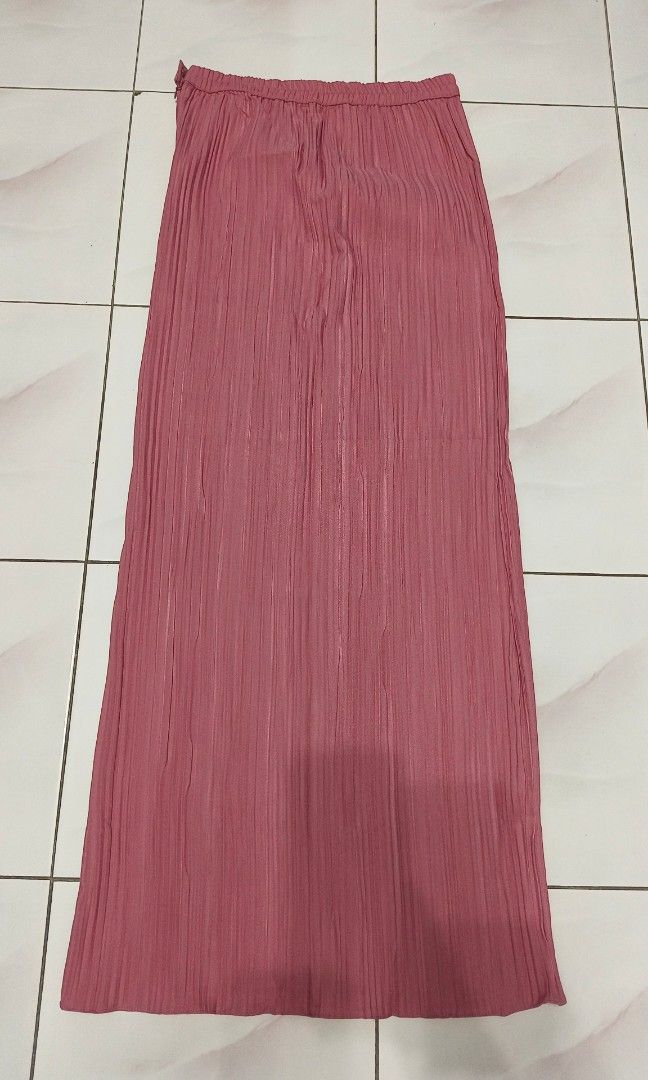 'Dusty Pink' Kurung Raya, Women's Fashion, Dresses & Sets, Traditional ...