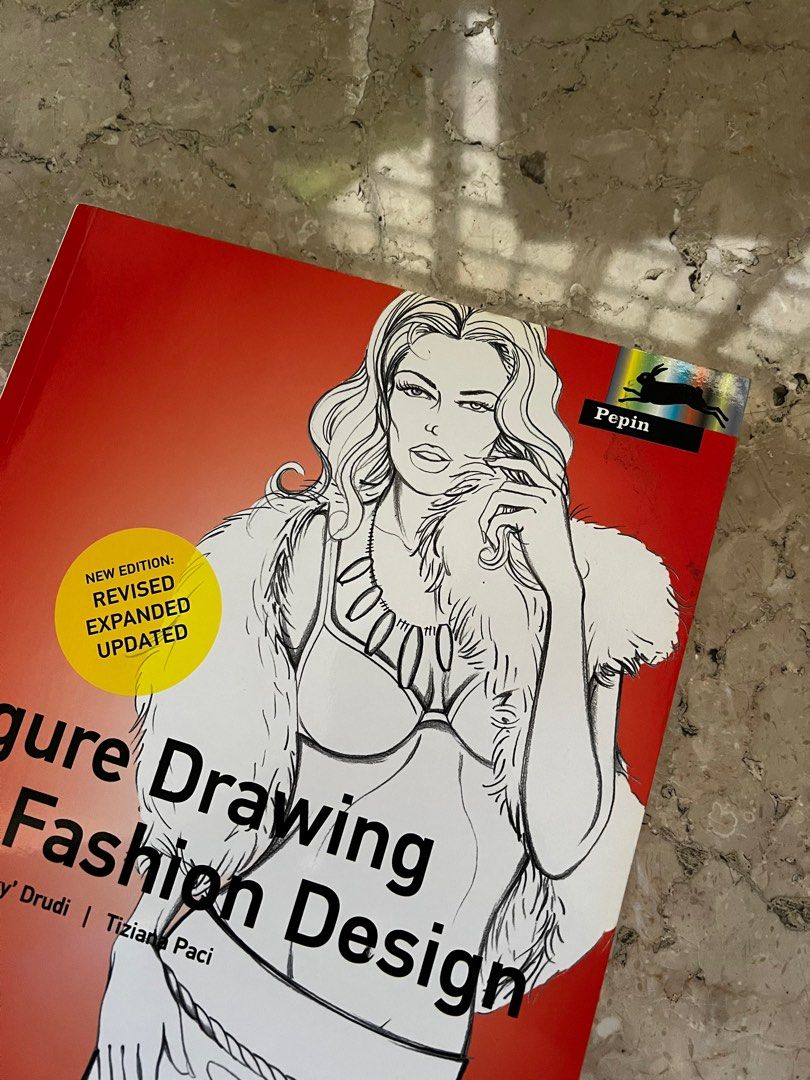 Figure drawing for fashion design book (Category: Textbooks) located in Mandaluyong City. Submitted by clearanceaa (Listing ID 1295947007, Image 2). Description: Barely used, in perfect condition. Originally bought from National bookstore at P1395 Fashion Design Book .