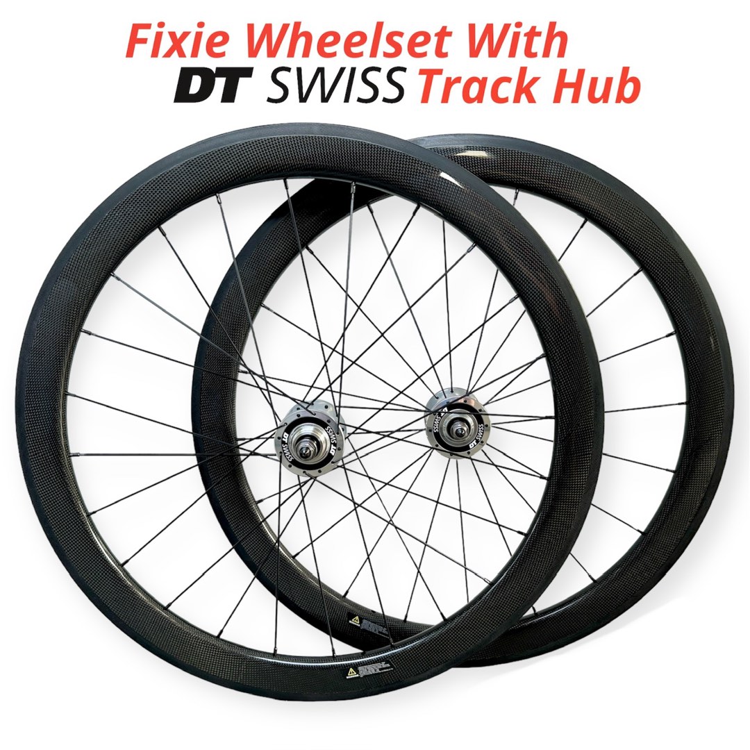 Fixie Track Wheelset With DT Swiss Track Hub