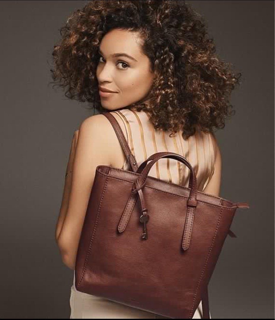 Fossil Camilla Leather Tote Bag Backpack Crossbody Women s Fashion Bags Wallets Shoulder Bags on Carousell