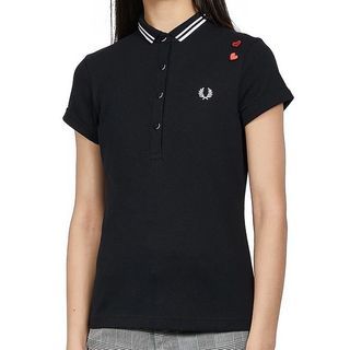 Fred Perry x Amy Winehouse Black Twin Tipped Polo Shirt