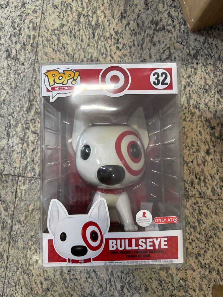 10 inch bullseye target funko pop deals