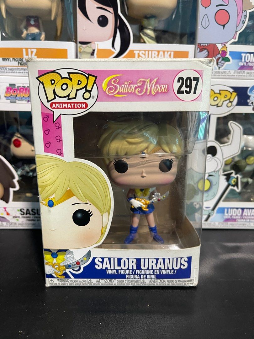 Funko Pop - Sailor Uranus 297 (Sailor Moon) (Category: Designer & Blind Box Toys) located in Calamba. Submitted by funkoooo (Listing ID 1295980641, Image 1). Description: 🔺Payment Method: GCash or Bank Transfer (Landbank or Unionbank) 🔺 Shipping Options: -LBC COP (Payment First) -Lalamove or Grab (Payment First) 🔺Item Location: Calamba, Laguna.