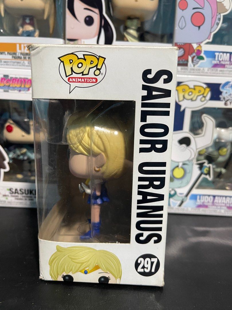 Funko Pop - Sailor Uranus 297 (Sailor Moon) (Category: Designer & Blind Box Toys) located in Calamba. Submitted by funkoooo (Listing ID 1295980641, Image 2). Description: 🔺Payment Method: GCash or Bank Transfer (Landbank or Unionbank) 🔺 Shipping Options: -LBC COP (Payment First) -Lalamove or Grab (Payment First) 🔺Item Location: Calamba, Laguna.