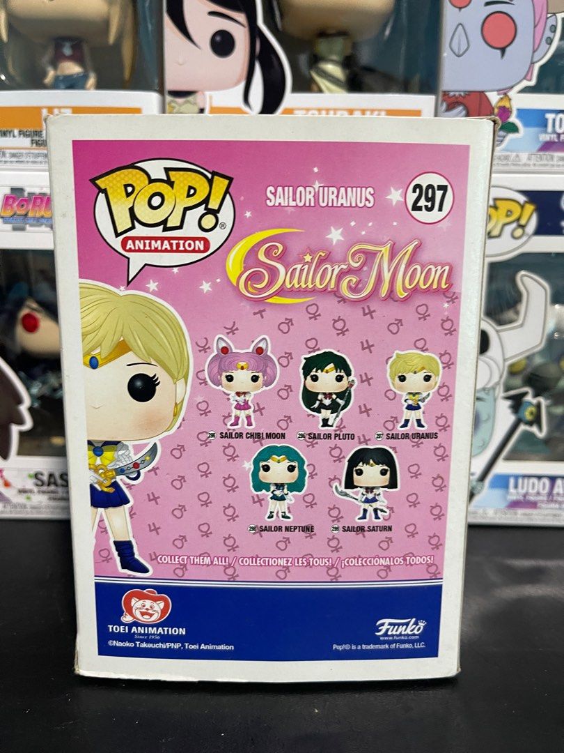 Funko Pop - Sailor Uranus 297 (Sailor Moon) (Category: Designer & Blind Box Toys) located in Calamba. Submitted by funkoooo (Listing ID 1295980641, Image 3). Description: 🔺Payment Method: GCash or Bank Transfer (Landbank or Unionbank) 🔺 Shipping Options: -LBC COP (Payment First) -Lalamove or Grab (Payment First) 🔺Item Location: Calamba, Laguna.
