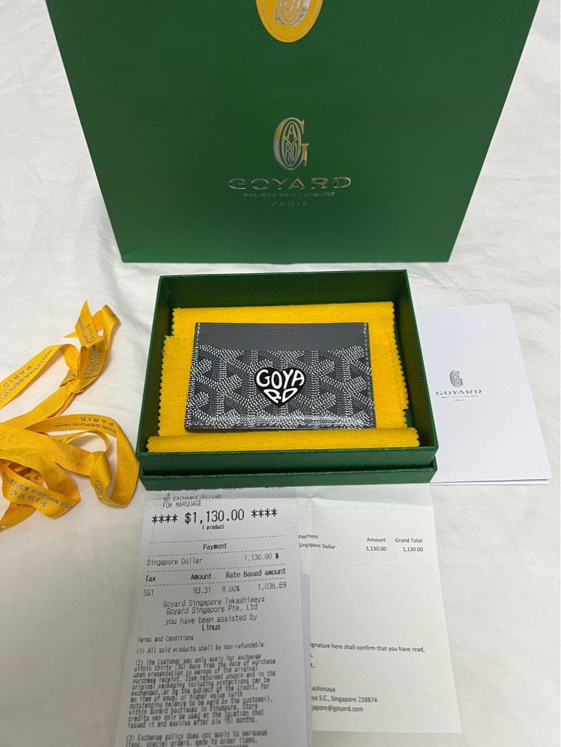 Goyard Cardholder Retail 1130