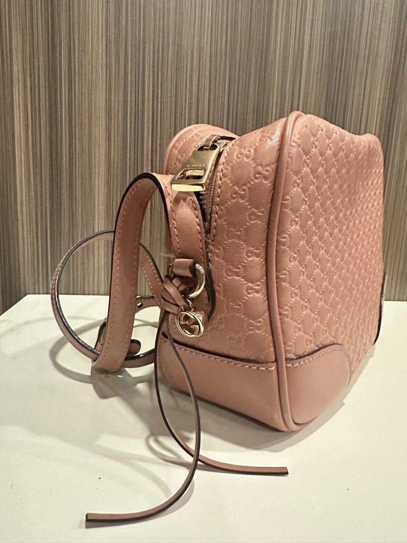 Gucci pink camera bag on sale