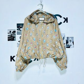 Gucci windbreaker’s monogram jacket