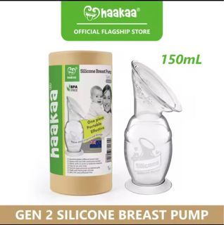 Haakaa silicone breast pump