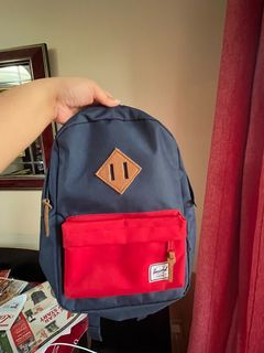 Herschel Mini Heritage (blue and red) backpack