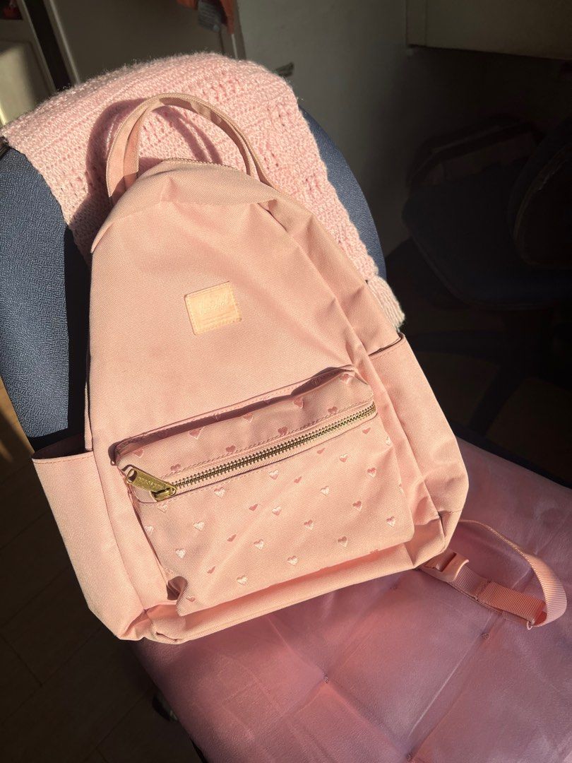 HERSCHEL Valentines Pink Small Nova Backpack 14L Women s Fashion Bags Wallets Backpacks on Carousell