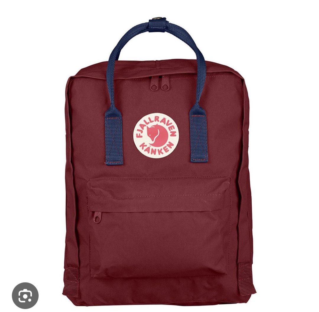 Maroon kanken bag store