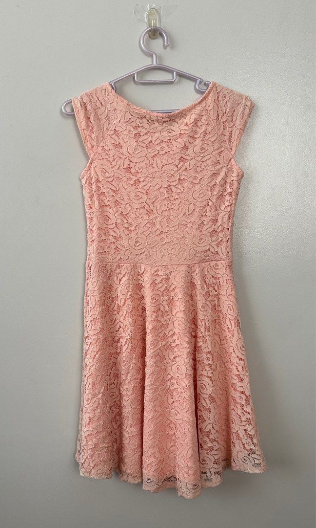 Lace Skater Dress, Women's Fashion, Dresses & Sets, Dresses on Carousell
