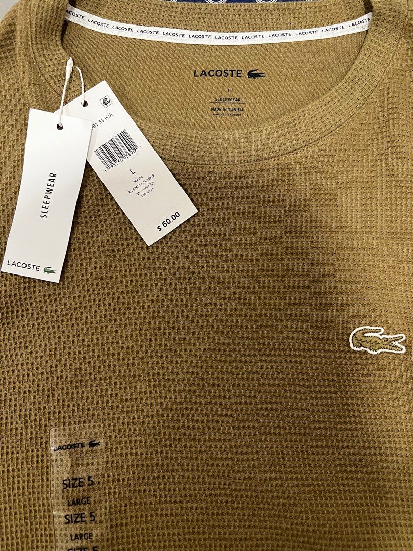 Lacoste sleepwear hot sale