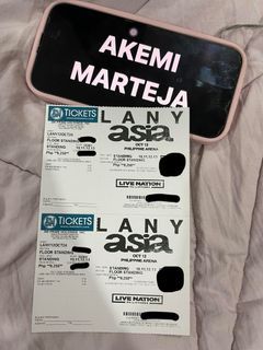 LANY Floor Standing Tickets