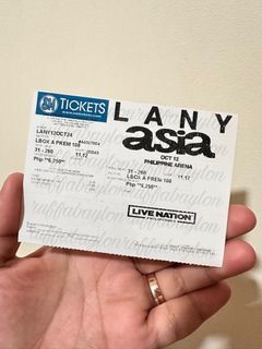 LANY ticket 1 LBA Premium