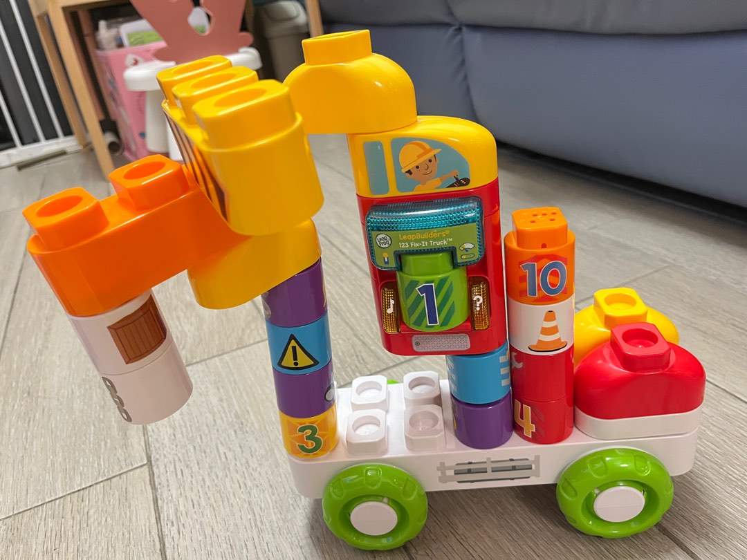 Leap frog 123 fix it truck, 兒童＆孕婦用品, 嬰兒玩具- Carousell