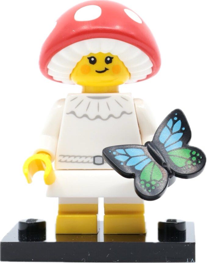 LEGO Mushroom Sprite | Minifigure Series 25, Hobbies & Toys, Toys ...