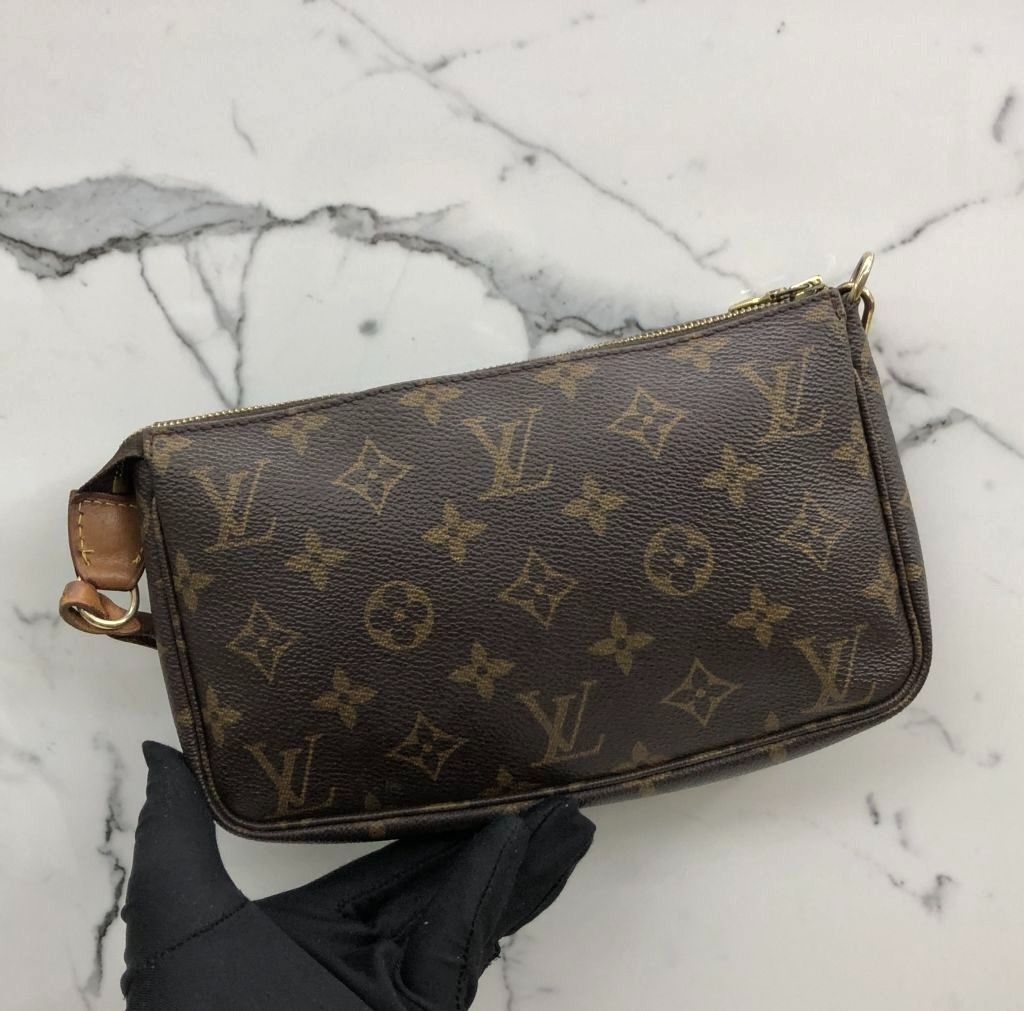 LOUIS VUITTON M40712 MONOGRAM POCHETTE ACCESSORIES HANDBAG 247011585 WE
