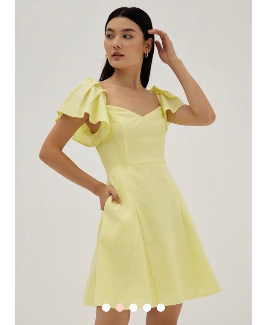 Love Bonito Alba Linen Flutter Sleeve Swing Dress, Women's Fashion, Dresses & Sets, Dresses on Carousell Love Bonito Alba Linen Flutter Sleeve Swing Dress, Women's Fashion, Dresses & Sets, Dresses on Carousell