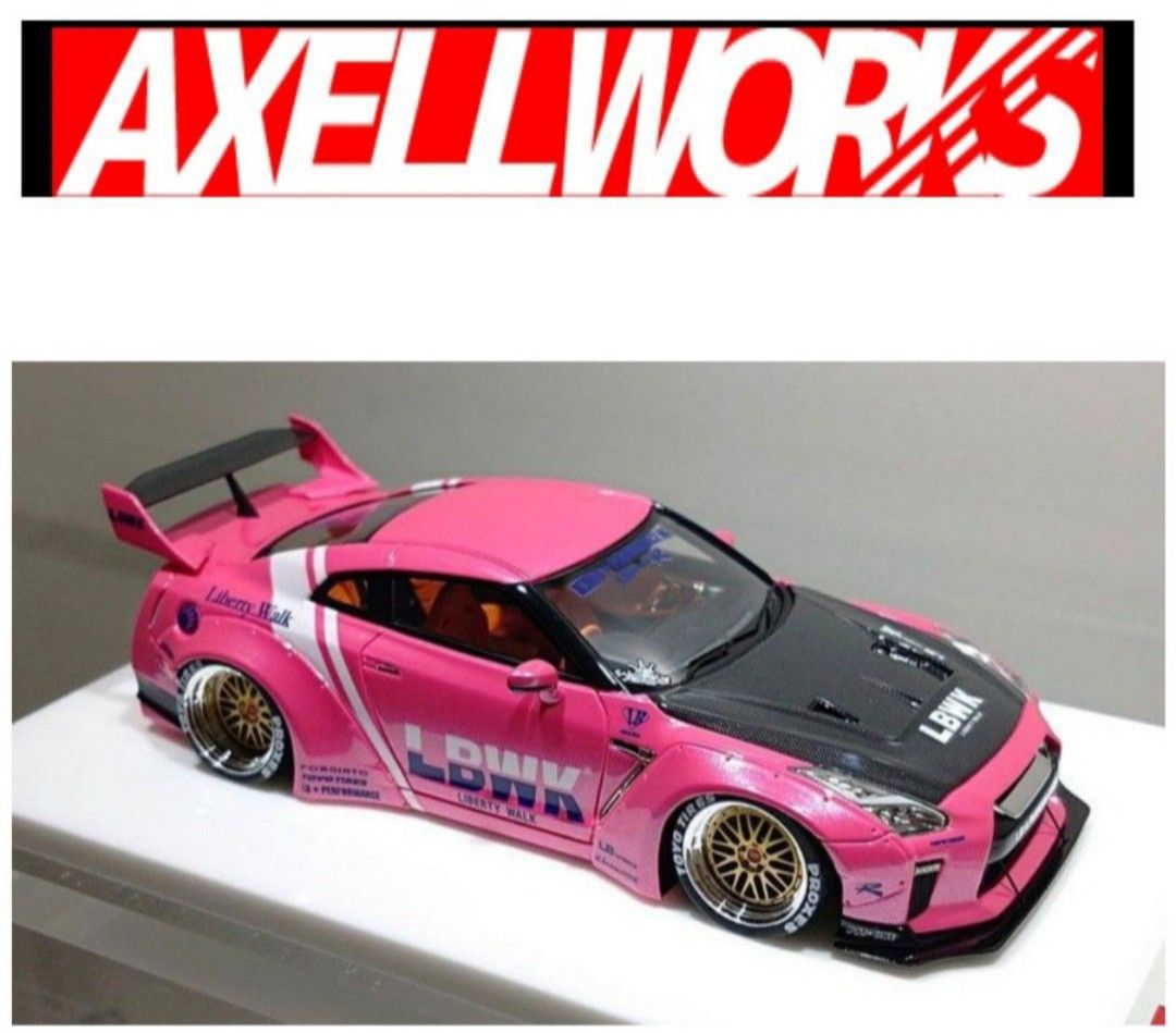 ☆シークレットモデル☆ 1/43 AXELLWORKS LB WORKS GT-R R35 Type2 