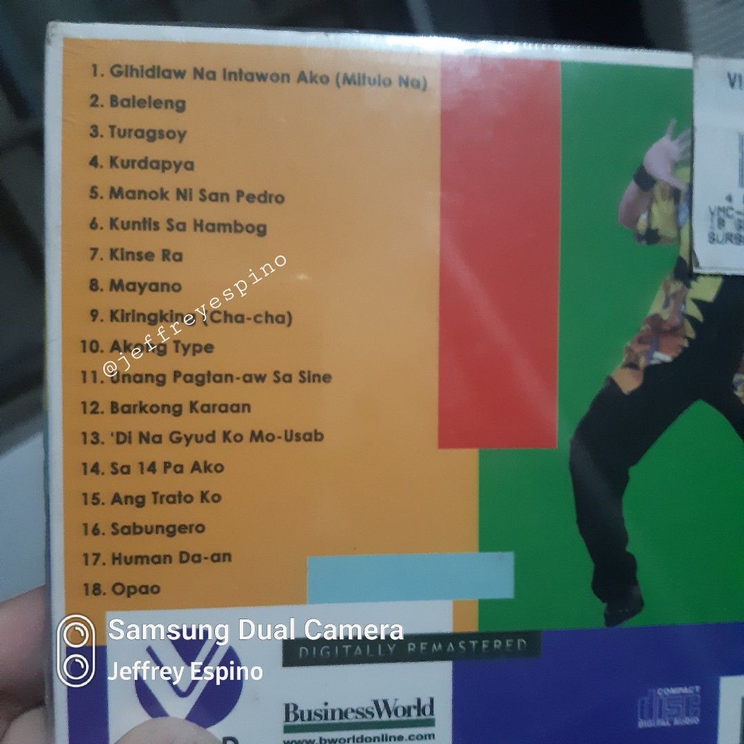 Max Surban 18 Greatest Hits opm cd sealed (Category: CDs & DVDs) located in Quezon City. Submitted by jeffreyespino (Listing ID 1156495435, Image 2). Description: All original CD We accept cash, GCash / Maya 09152688298, 09989968742, BPI, BDO, LBC, Cebuana Lhuiler, MLhuiler and Palawan Express payments. For faster transaction sms us thru 09989968742 Deliver / pick up thru Grab, Lalamove, Borzo, Toktok etc. Shipping via JRS Express or LBC (deliver