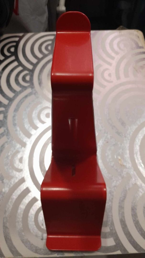 IKEA MÖJLIGHET HEADSET AND TABLET STAND, RED (Category: Mounts & Holders) located in Antipolo. Submitted by irajstuff (Listing ID 1295919429, Image 3). Description: This stand makes it easier to keep headphones and tablets or mobile phones organized. Small, lightweight and easy to move from the desk to the bedside table after finishing homework. .
