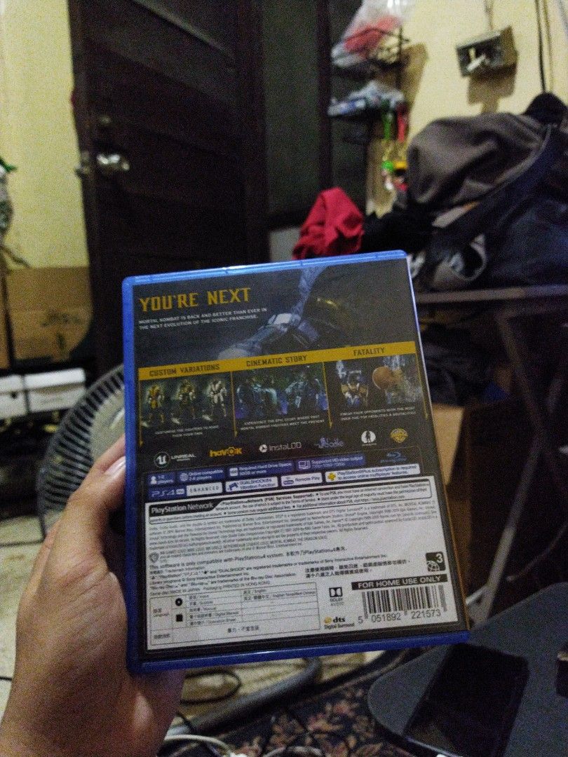 MORTAL KOMBAT 11 (Category: PlayStation) located in Makati City. Submitted by crilly (Listing ID 1295983563, Image 3). Description: PS4 MORTAL KOMBAT 11 NO ISSUE, GOOD AS NEW 650PHP + SHIPPING.