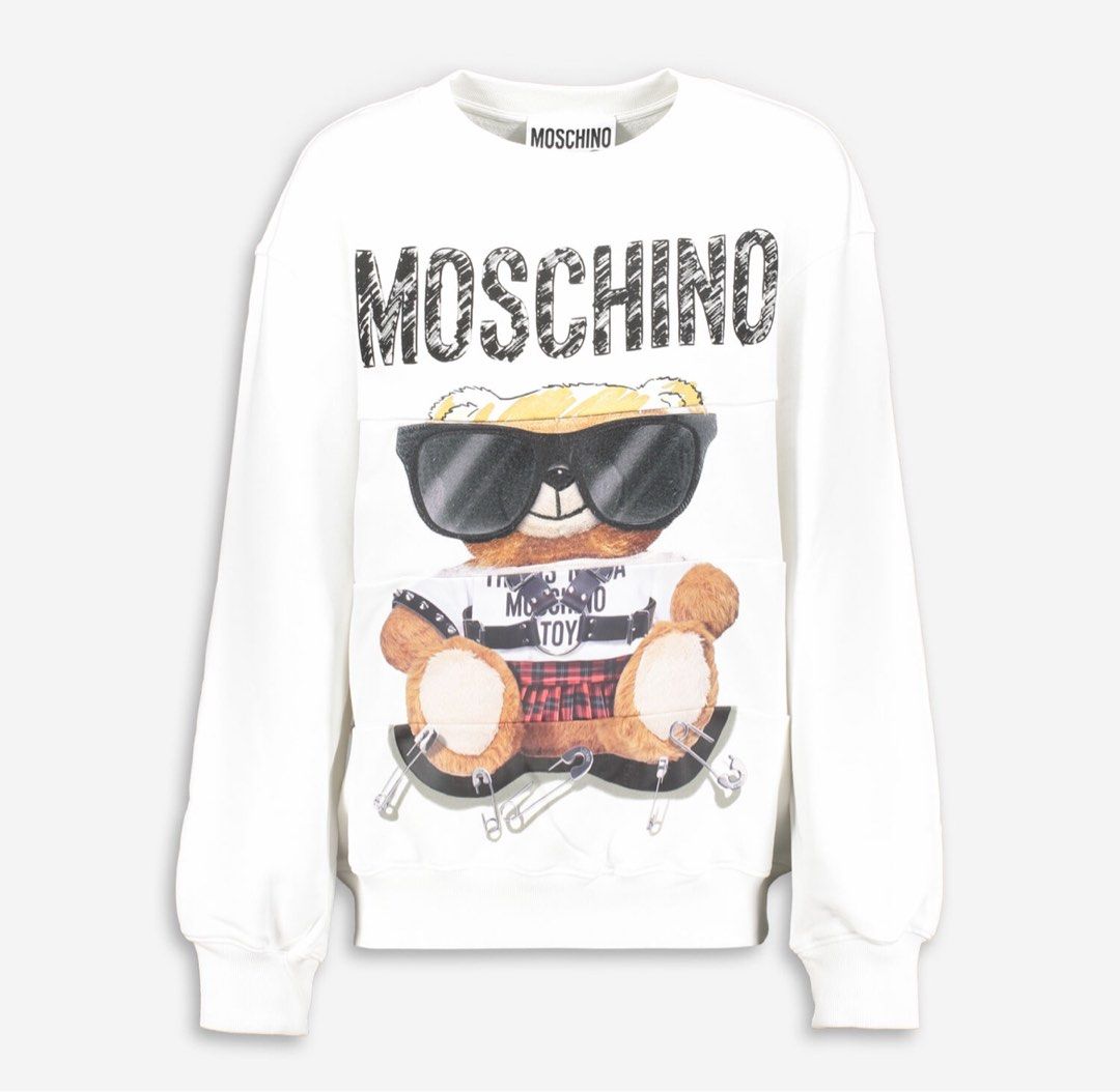 Moschino bear sweatshirt sales