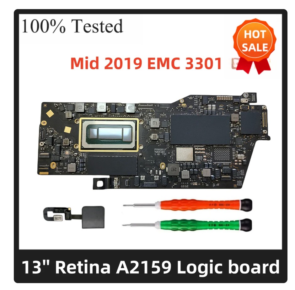 MOTHERBOARD A2159 256GB 1.4ghz 2019 year macbook pro Touch ID with heat sink Computers Tech Office Business Technology on Carousell