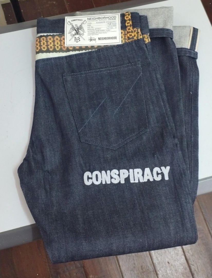 Stussy x Neighborhood Boneyards Washed Narrow Denim | Hypebeast