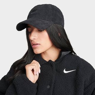 Nike Club Unstructured Corduroy Cap - Black