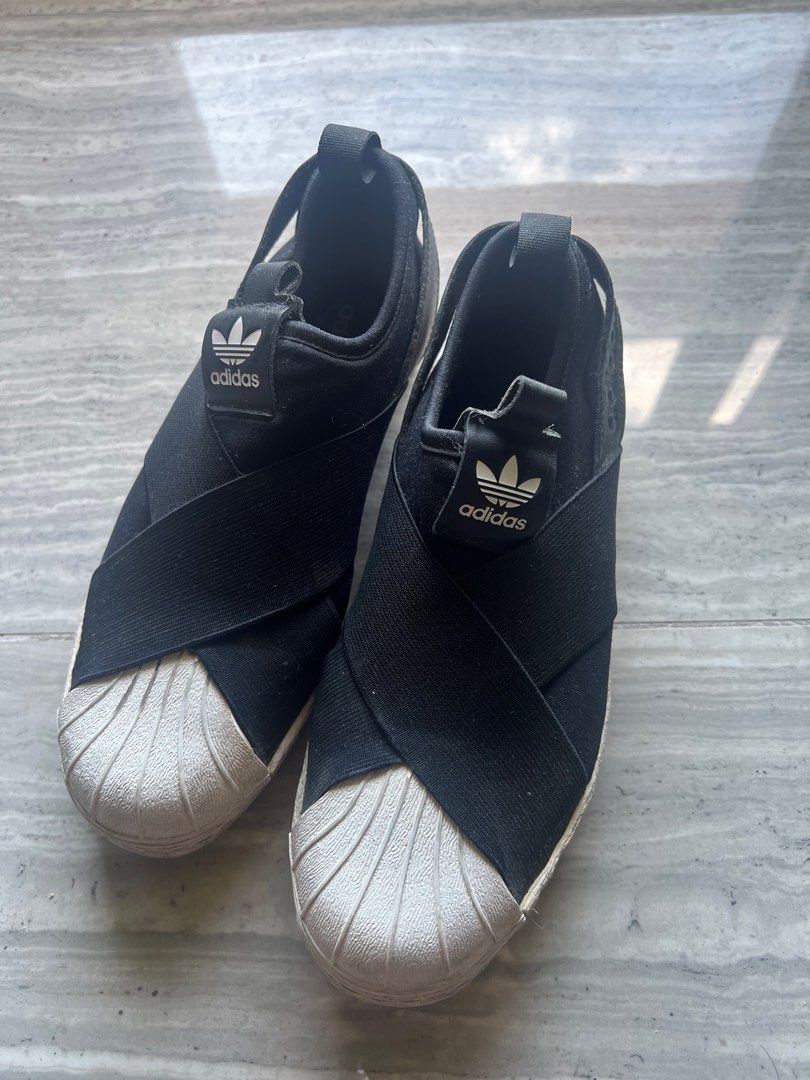 adidas gazelle silver green womens Adidas Superstar Slip-On White Mountaineering Black main image 1