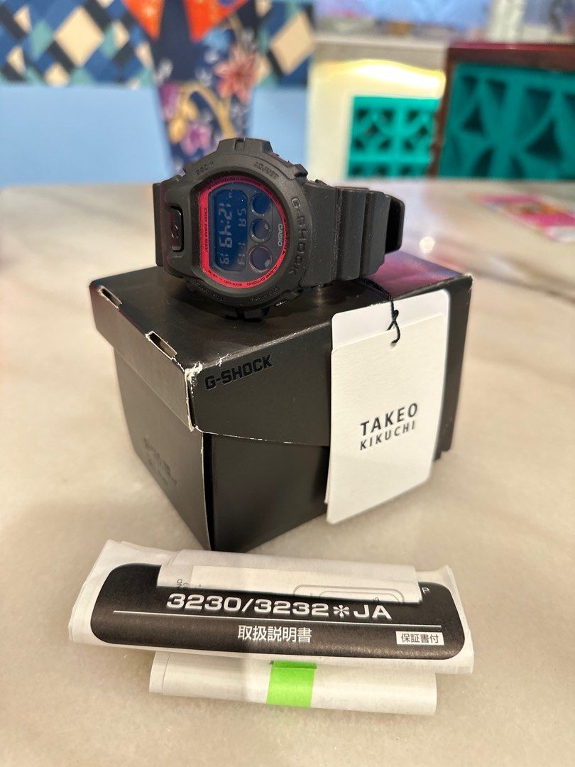 Original DW6900FS Takeo KiKuchi Japan set Men s Fashion Watches Accessories Watches on Carousell
