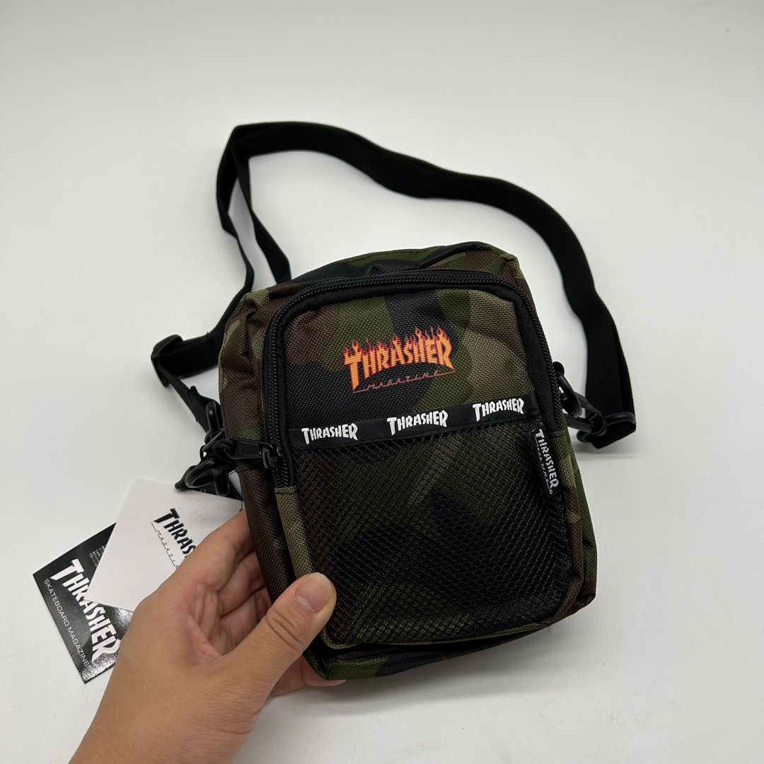 Thrasher camo sling bag outlet